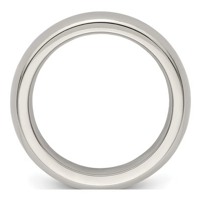 Men's Titanium 5mm Domed Comfort-Fit Band – view 3