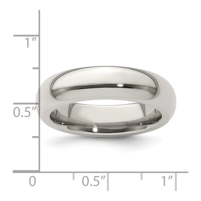 Men's Titanium 5mm Domed Comfort-Fit Band – view 7