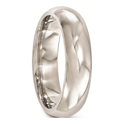 Titanium 6mm Comfort-Fit Wedding Band – view 5