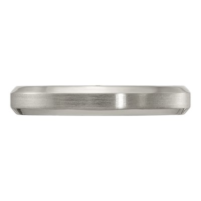 Men's Titanium 4mm Beveled Comfort-Fit Band – view 4