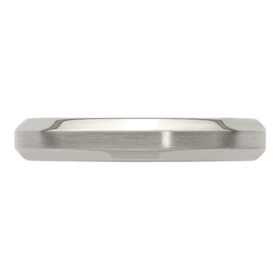 Men's Titanium 4mm Beveled Comfort-Fit Band – view 5