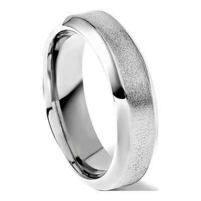 Men's Titanium 5mm Beveled Comfort-Fit Band – view 8