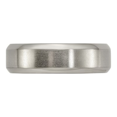 Titanium 7mm Beveled Band – view 4