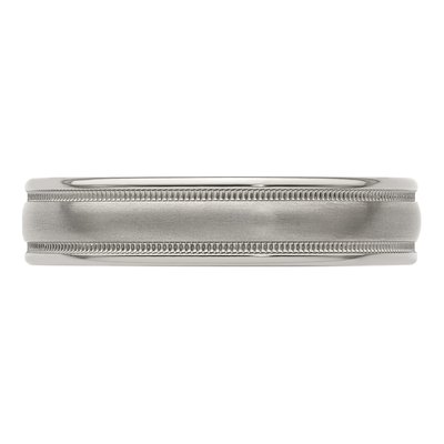 Men's Titanium 5mm Tri Dome Comfort-Fit Band – view 5
