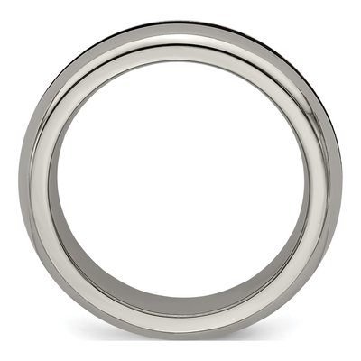 Titanium 6mm Rainbow Anodized Wedding Band – view 3