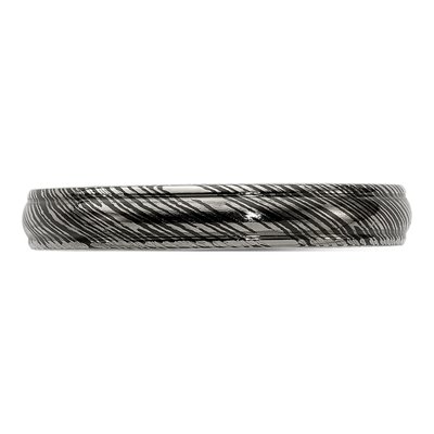 Titanium 4mm Domed Wedding Band – view 4