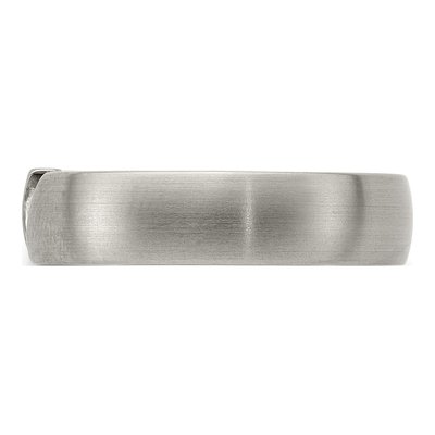 Men's Titanium 1/10 ct tw Diamond Wedding Band – view 3