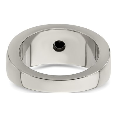 Titanium Black Spinel Wedding Band – view 6
