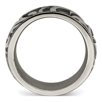 Men's Titanium 11mm Wedding Band – view 2