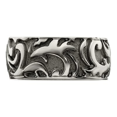 Men's Titanium 11mm Wedding Band – view 4