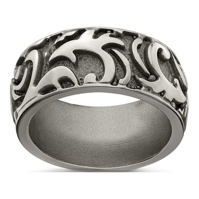 Men's Titanium 11mm Wedding Band