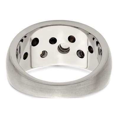 Titanium Multi-Color Sapphire Ring – view 7