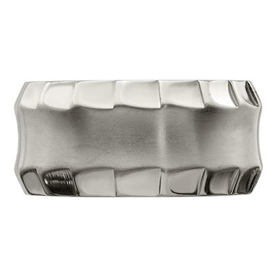Titanium 12mm Concave Wedding Band – view 4