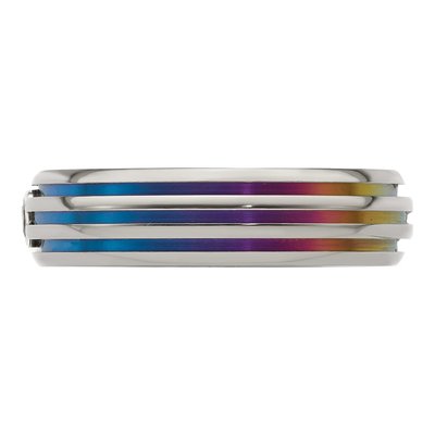 Titanium 6mm Rainbow Anodized Wedding Band – view 4