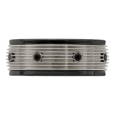 Titanium Black Spinel Ring – view 3
