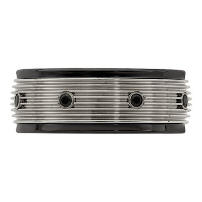 Titanium Black Spinel Ring – view 4