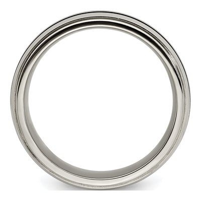 Titanium Blue Anodized 7mm Band – view 2