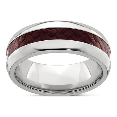 8mm Cobalt Carbon Fiber Band