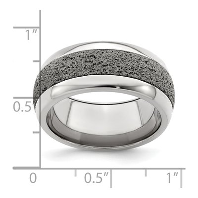 10mm Titanium Gray Cretan Band – view 6