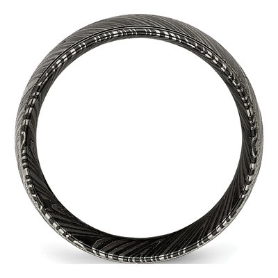 10mm Black Ti Timoku Tri Dome Band – view 3