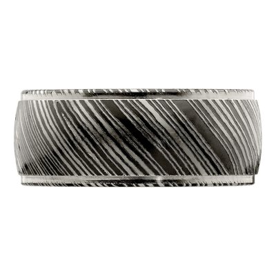 10mm Black Ti Timoku Tri Dome Band – view 4