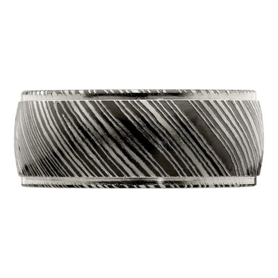 10mm Black Ti Timoku Tri Dome Band – view 5
