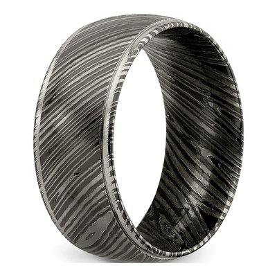 10mm Black Ti Timoku Tri Dome Band – view 8