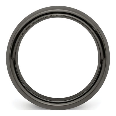 Titanium 7mm Black Ti Rainbow Anodized Comfort-Fit Band – view 3