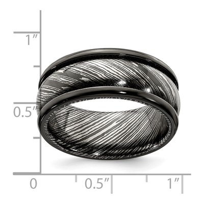 Titanium 10mm Tri Dome Band – view 4