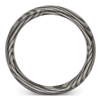 Men's Titanium 4mm Domed Comfort-Fit Band – view 3