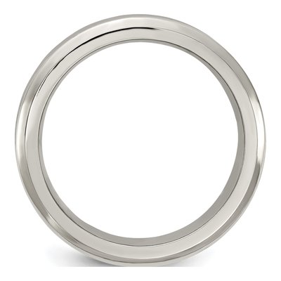 Titanium 6mm Concave Comfort-Fit Band – view 2