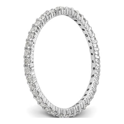 14K White Gold 1/2 ct tw Lab-Grown Diamond Eternity Band – view 7