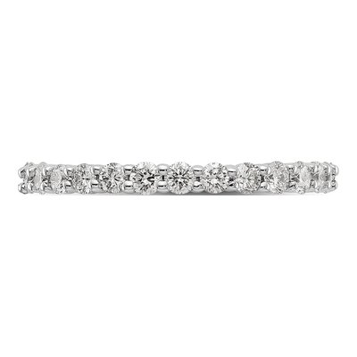 14K White Gold 1 ct tw Lab-Grown Diamond Eternity Band – view 6