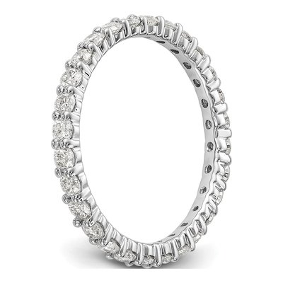 14K White Gold 1 ct tw Lab-Grown Diamond Eternity Band – view 7