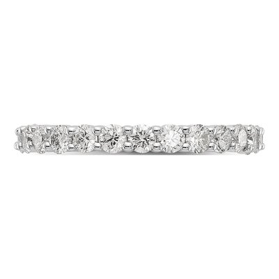 14K White Gold 1 1/2 ct tw Lab-Grown Diamond Eternity Band – view 6