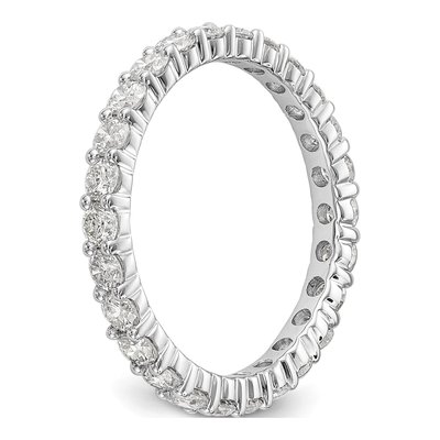 14K White Gold 1 1/2 ct tw Lab-Grown Diamond Eternity Band – view 7
