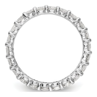 14K White Gold 2 ct tw Lab-Grown Diamond Eternity Band – view 3