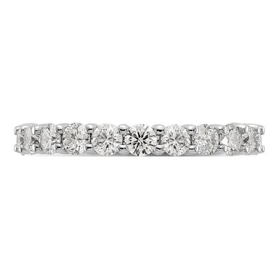 14K White Gold 2 ct tw Lab-Grown Diamond Eternity Band – view 6