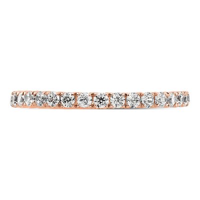 14K Rose Gold 1/2 ct tw Lab-Grown Diamond Eternity Band – view 3