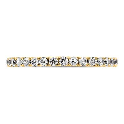 14K Yellow Gold 1/2 ct tw Lab-Grown Diamond Eternity Band – view 3
