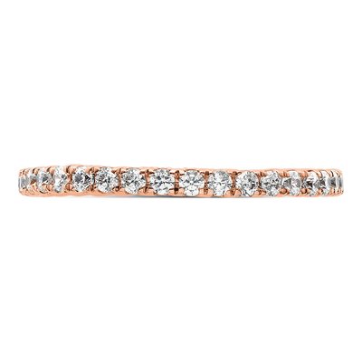 14K Rose Gold 1/2 ct tw Lab-Grown Diamond Eternity Band – view 5