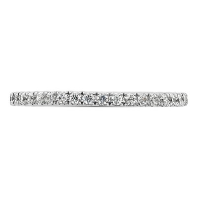 14K White Gold 1/2 ct tw Lab-Grown Diamond Eternity Band – view 3