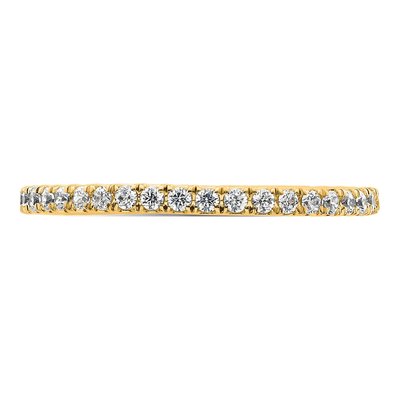 14K Yellow Gold 1/2 ct tw Lab-Grown Diamond Eternity Band – view 3