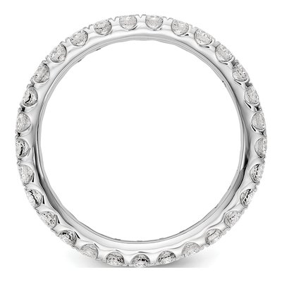 14K White Gold 1 ct tw Lab-Grown Diamond Eternity Band – view 3