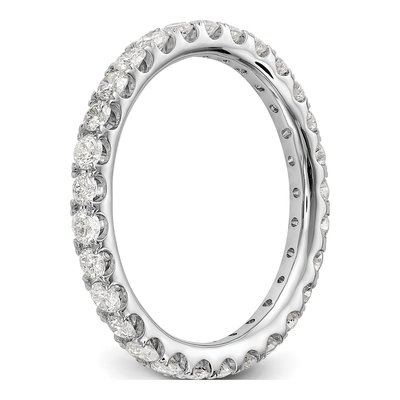 14K White Gold 1 ct tw Lab-Grown Diamond Eternity Band – view 8