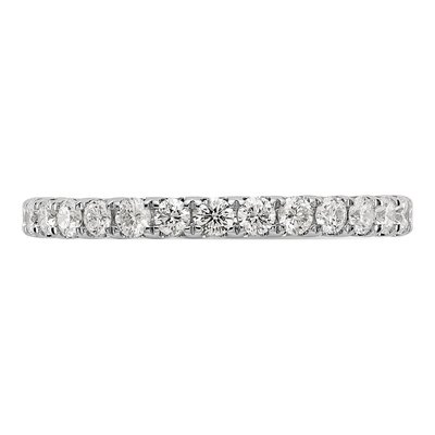 14K White Gold 1 ct tw Lab-Grown Diamond Eternity Band – view 6