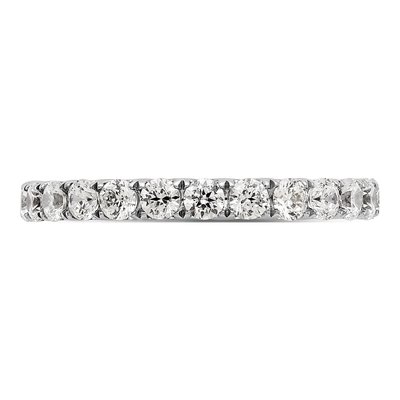 14K White Gold 1 1/2 ct tw Lab-Grown Diamond Eternity Band – view 4