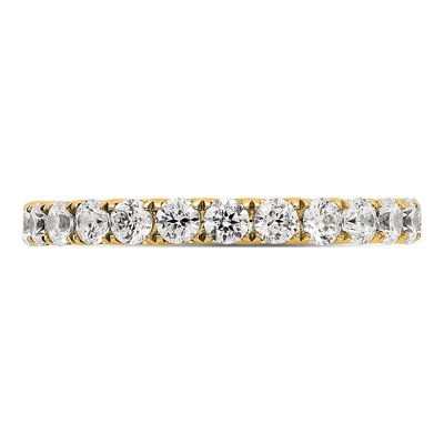 14K Yellow Gold 1 1/2 ct tw Lab-Grown Diamond Eternity Band – view 4