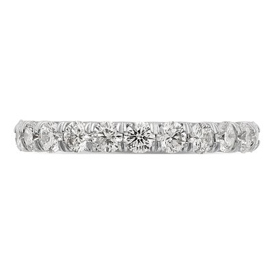 14K White Gold 2 ct tw Lab-Grown Diamond Eternity Band – view 4