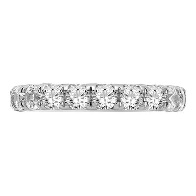 14K White Gold 3 ct tw Lab-Grown Diamond Eternity Band – view 4